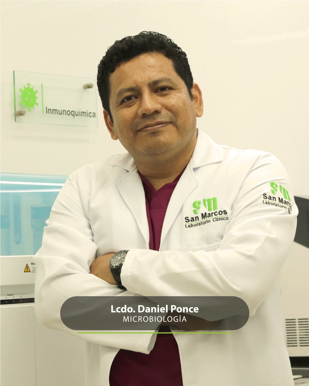 Lcdo. Daniel Ponce — Microbiología
