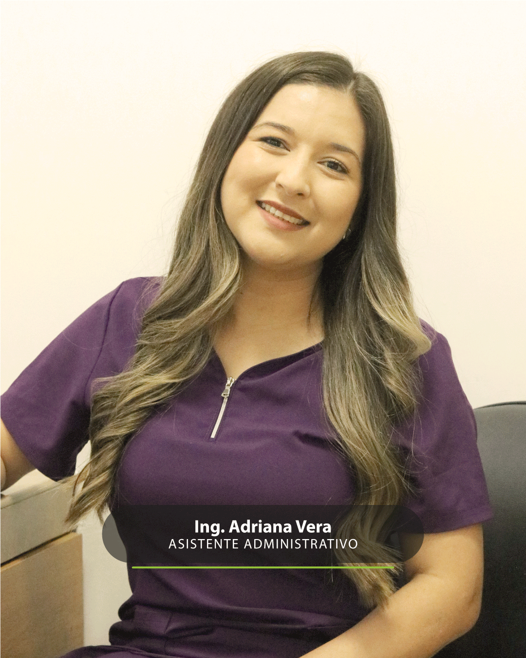 Ing. Adriana Vera — Asistente Administrativo